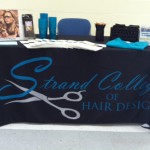 Strand College of Hair Design booth design